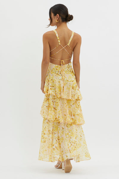 Alva Copenhagem | Bloom Shift Midi Kleid