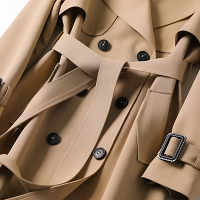 Elegant trenchcoat med tidløs stil