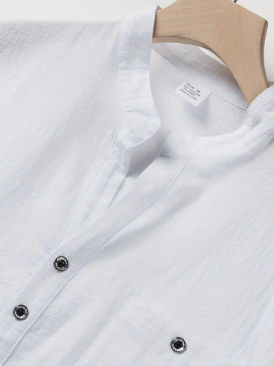 Valestra | Camicia elegante a maniche corte