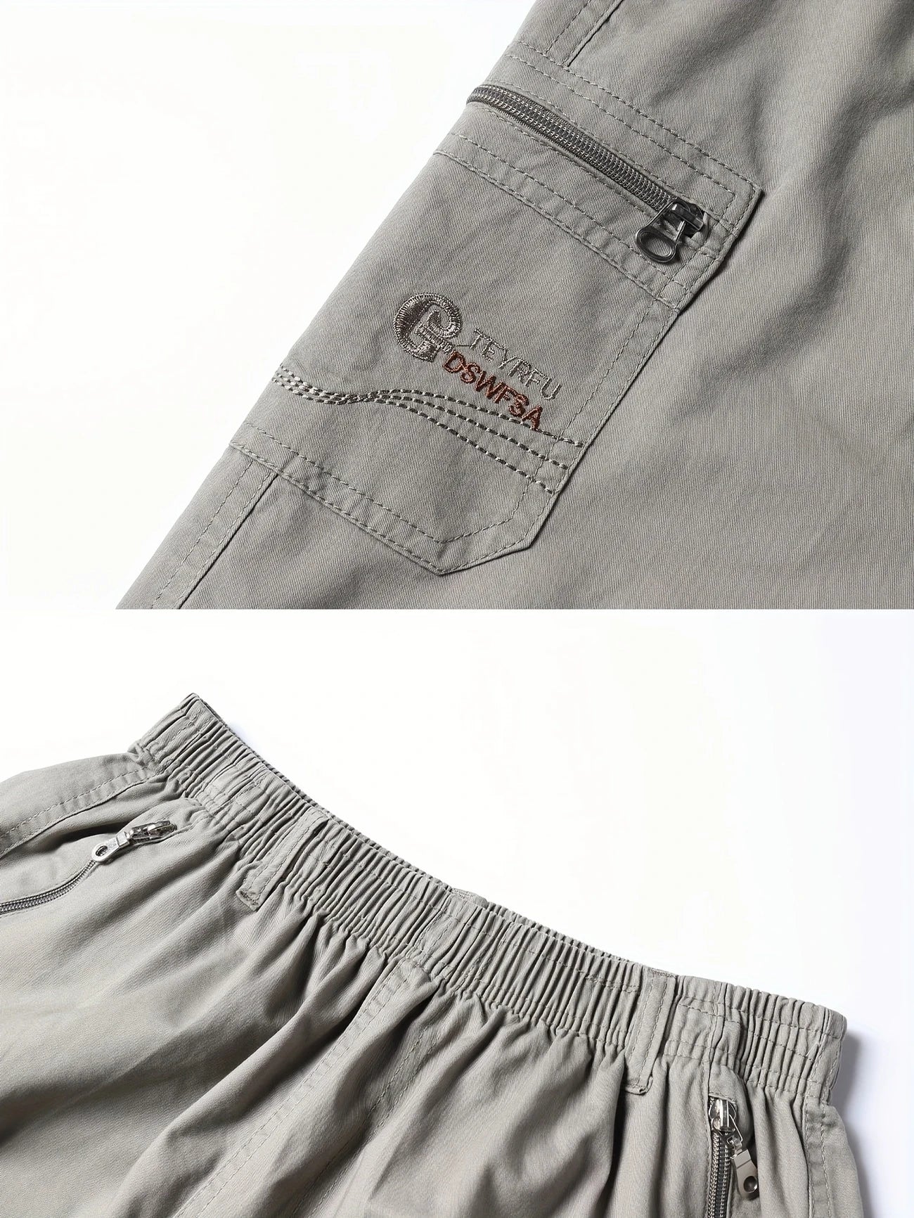 Valestra | Pantaloni cargo corti leggeri con tasche