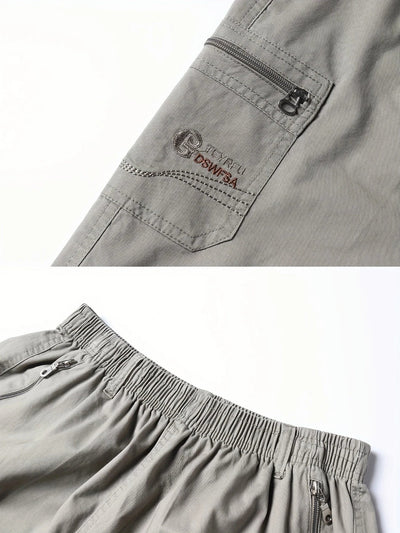 Valestra | Pantaloni cargo corti leggeri con tasche