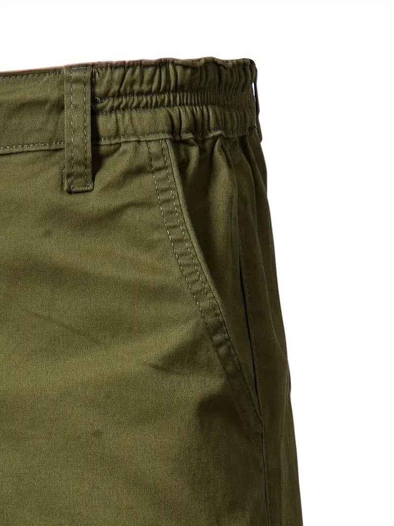 Valestra | Pantaloni corti in cotone con tasche