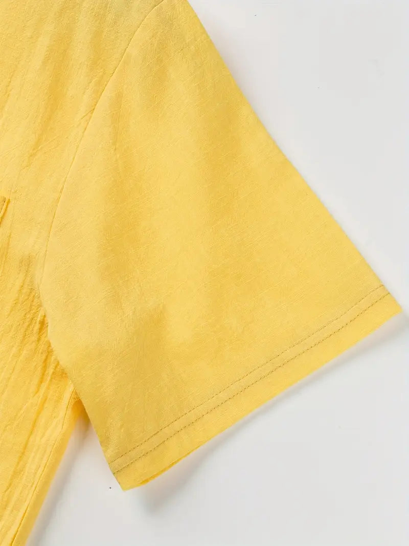 Valestra | Camicia elegante a maniche corte