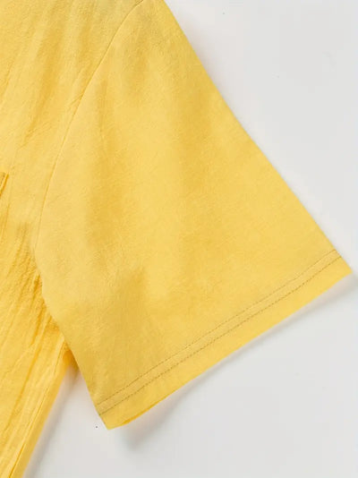 Valestra | Camicia elegante a maniche corte