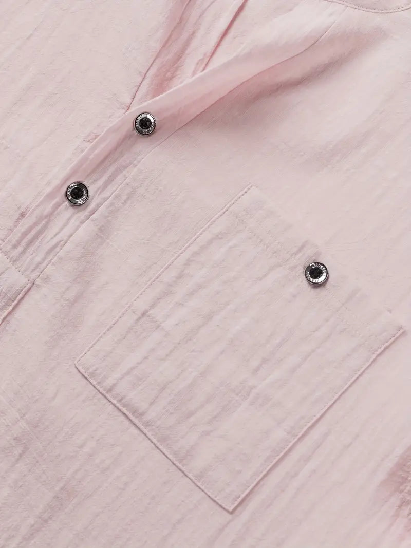 Valestra | Camicia elegante a maniche corte