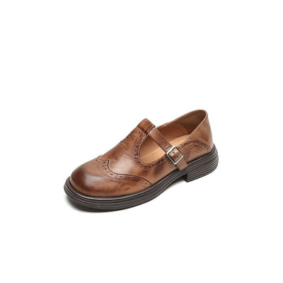Valestra | Elegante Mary Janes i læder