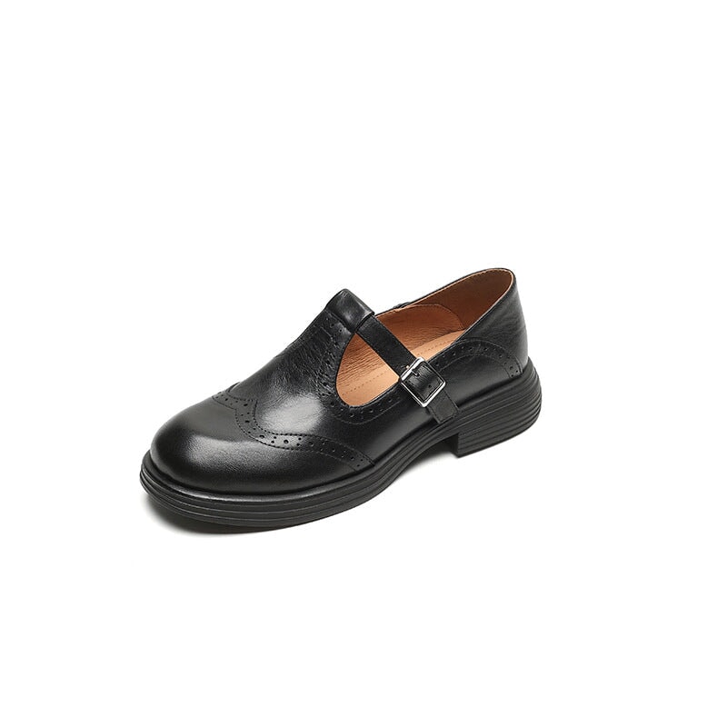 Valestra | Elegante Mary Janes i læder