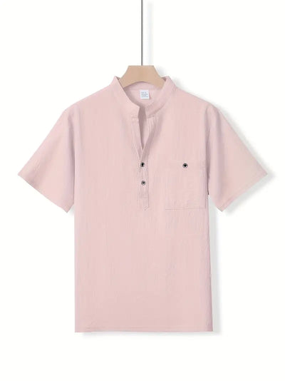 Valestra | Camicia elegante a maniche corte