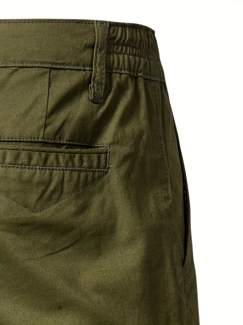 Valestra | Pantaloni corti in cotone con tasche