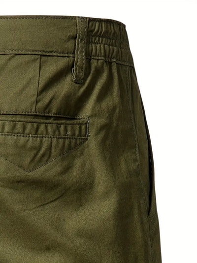 Valestra | Pantaloni corti in cotone con tasche