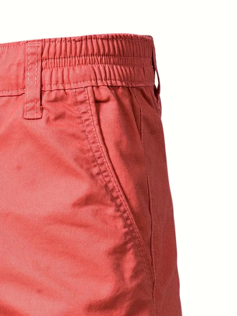 Valestra | Pantaloni corti in cotone con tasche