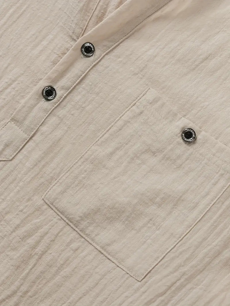 Valestra | Camicia elegante a maniche corte
