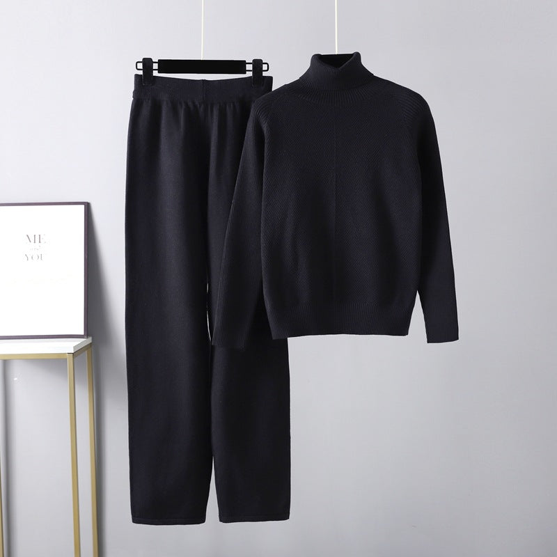 Valestra™ | Completo due pezzi Lounge in maglia a treccia