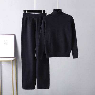 Valestra™ | Completo due pezzi Lounge in maglia a treccia