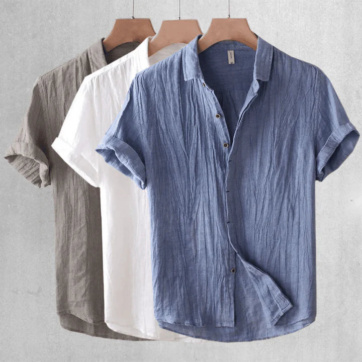 Valestra™ | Camicia elegante a maniche corte con bottoni