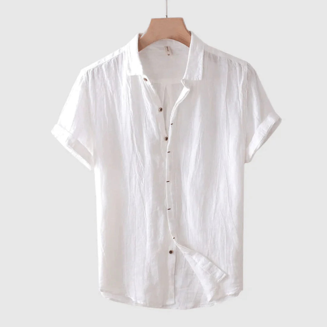 Valestra™ | Camicia elegante a maniche corte con bottoni