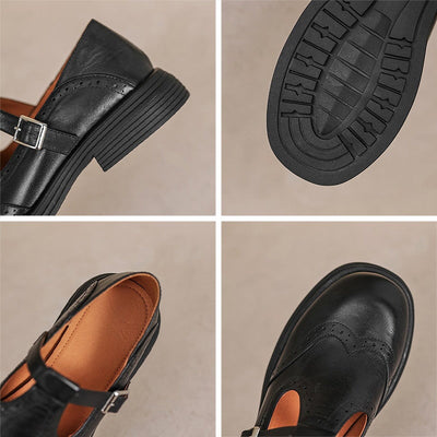 Valestra | Elegante Mary Janes i læder