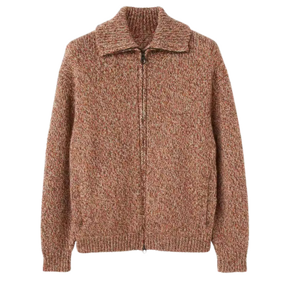 Valestra | Bomber con zip in lana d’alpaca