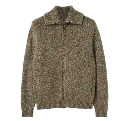 Valestra | Bomber con zip in lana d’alpaca